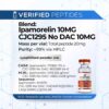 An information sheet for our Ipamorelin CJC-1295 No DAC peptide blend.