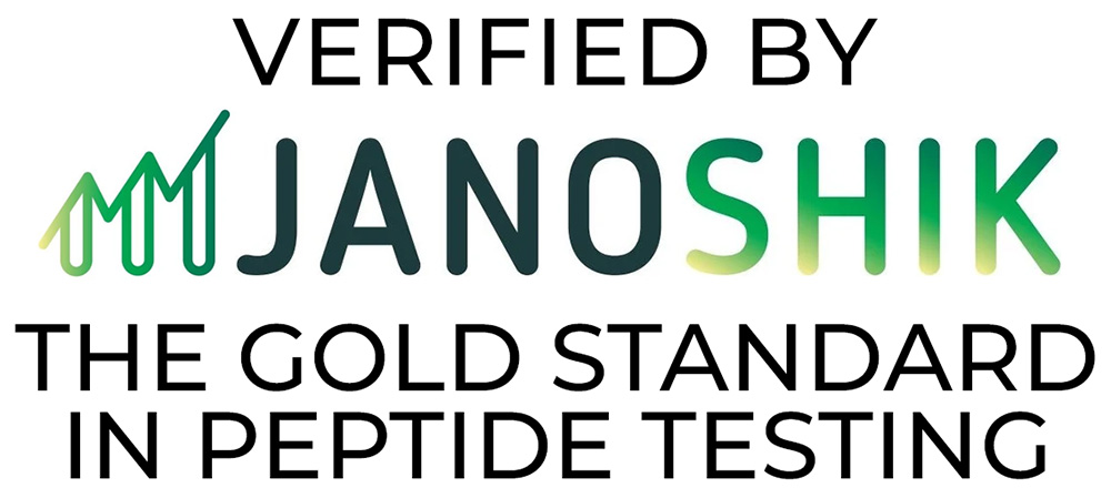 Our peptides are tested by Janoshik analytical testing lab.