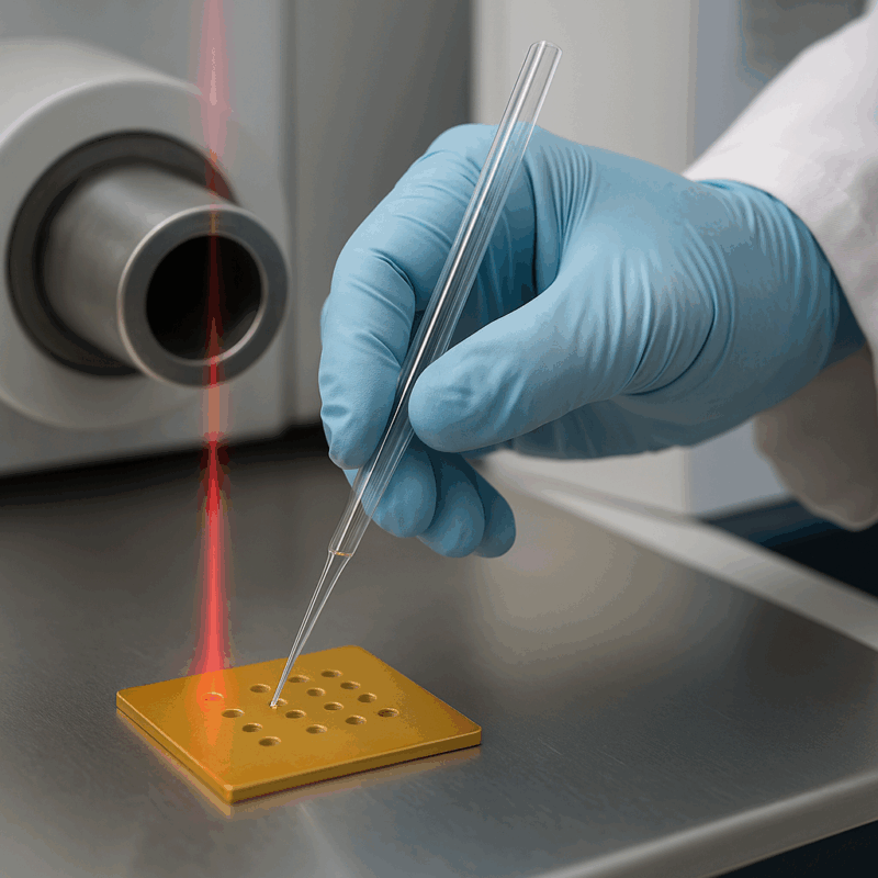 Peptide research and MALDI testing