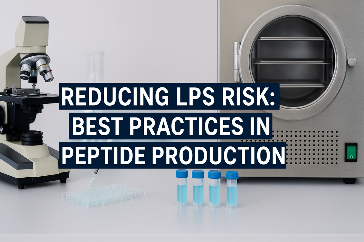 Reducing LPS Risk in peptide production
